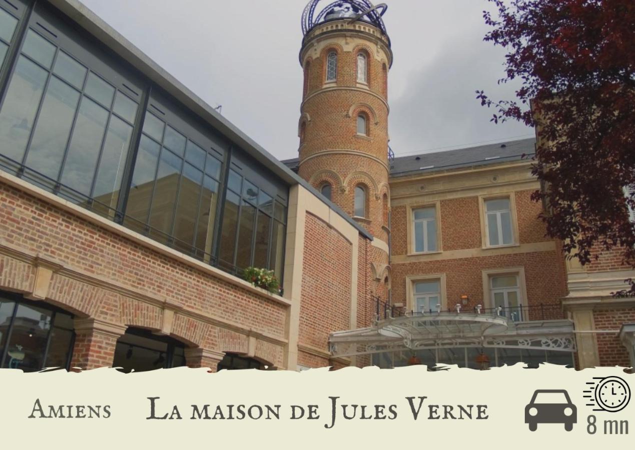 Le Chat D'Or - 35M2 - Terrasse - Bbq - Wifi Hd Amiens Bagian luar foto
